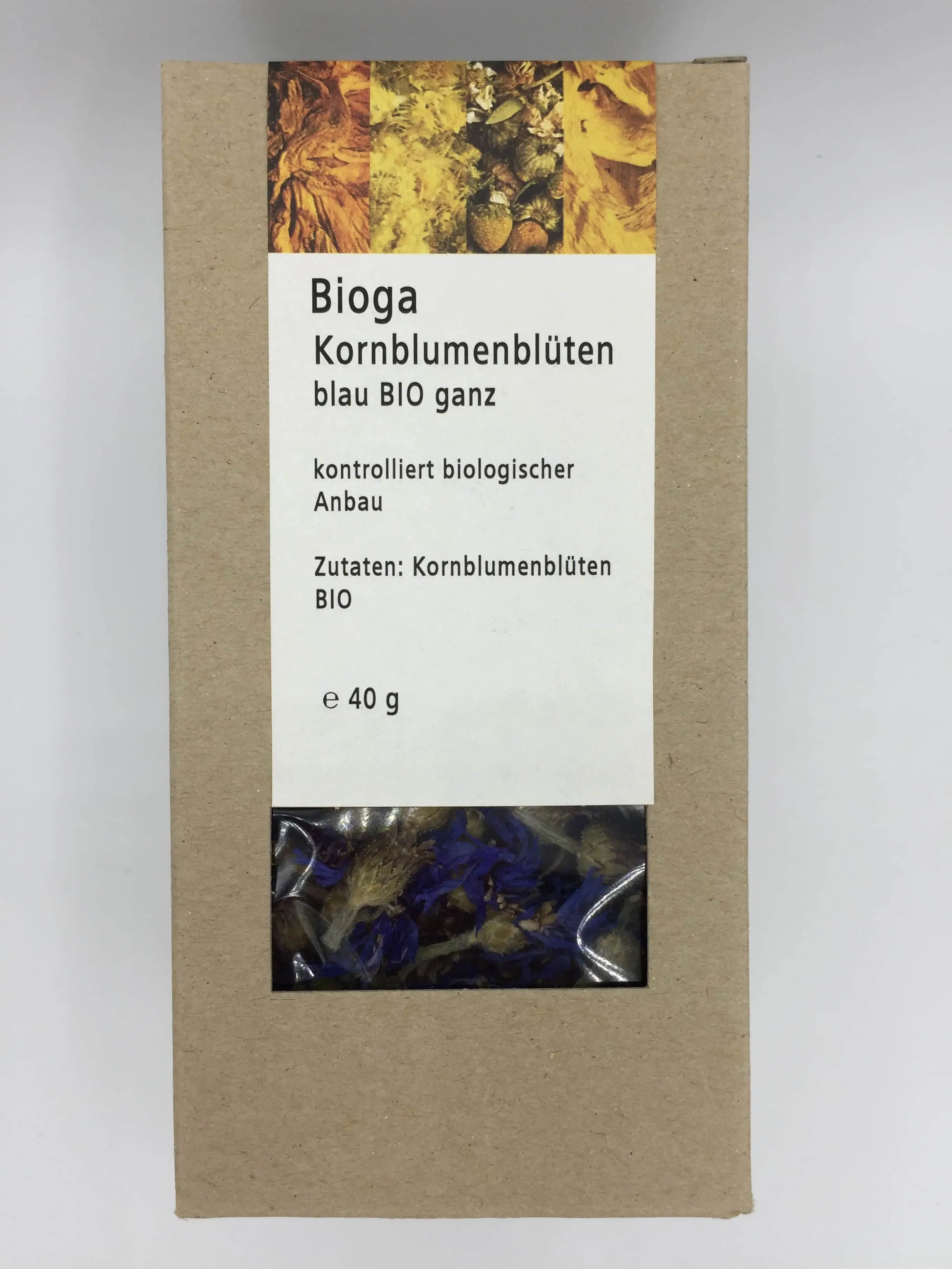 Kornblumenblüten blau BIO ganz